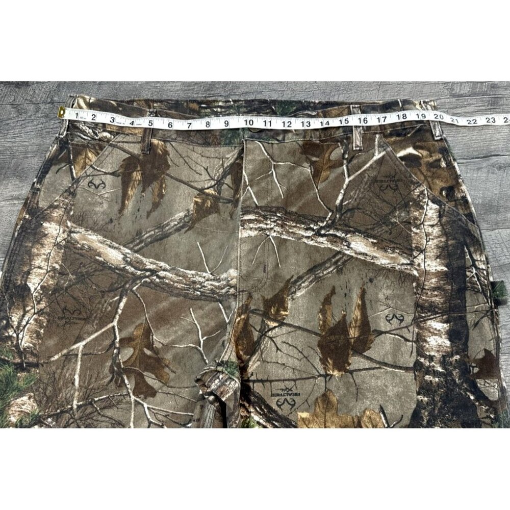 Vintage Carhartt Camo Pants Mens 40x30 RealTree Dungarees Canvas USA B235 NWOT - Picture 13 of 14